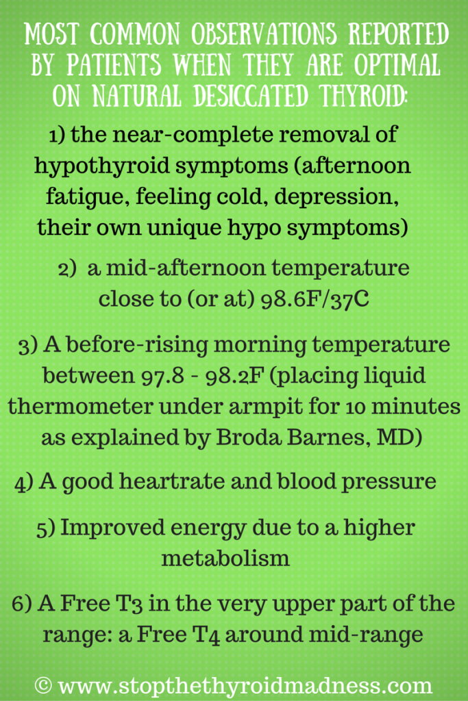 Natural Desiccated Thyroid Ndt And This Info Can Apply To Taking