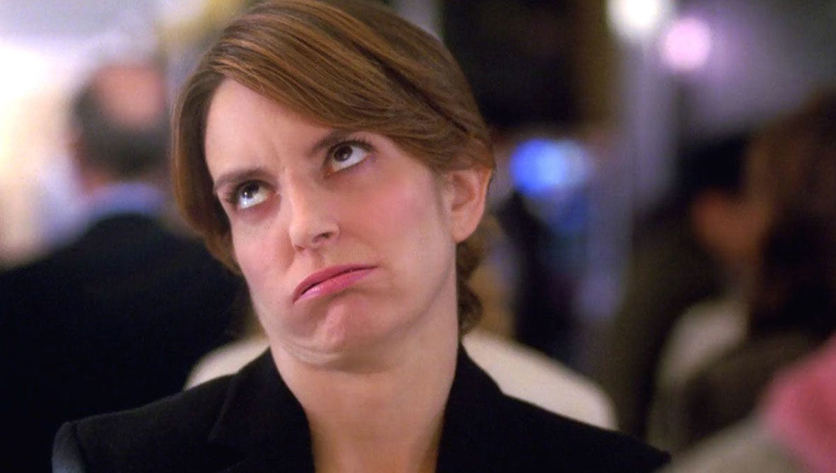 woman showing eyeroll looking up in disgust