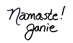 Namaste Janie